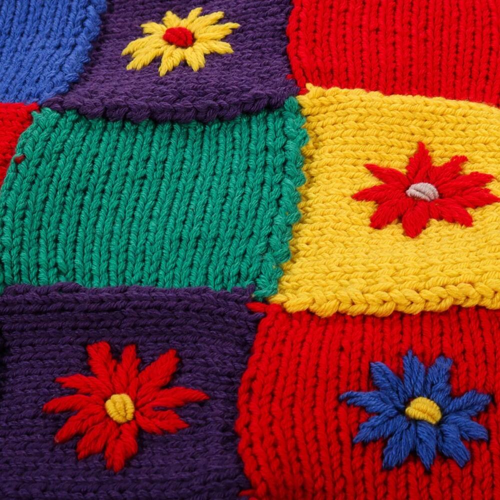 ERL PATCHWORK SWEATER SIZE MEDIUM NWT - image 13